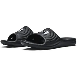 UNDER ARMOUR Locker IV Badelatschen Herren 001 - black/black/white 41