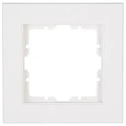 Kopp 402129000 Abdeckrahmen 1-fach HK07 reinweiß