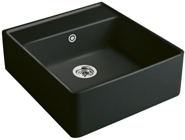 V&B; Évier simple avec égouttoir, commande excentrique, mosaique ; Villeroy & Boch (632062M1)