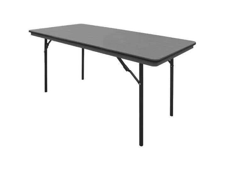 Table de banquet pliable ABS 1520 mm Bolero - Gris - Rectangulaire - 4 personnes - Acier - Intérieur