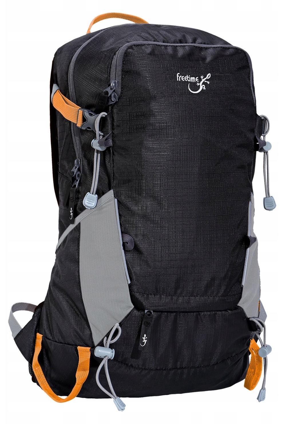 Freetime Peak 25 leichter Trekkingrucksack schwarz