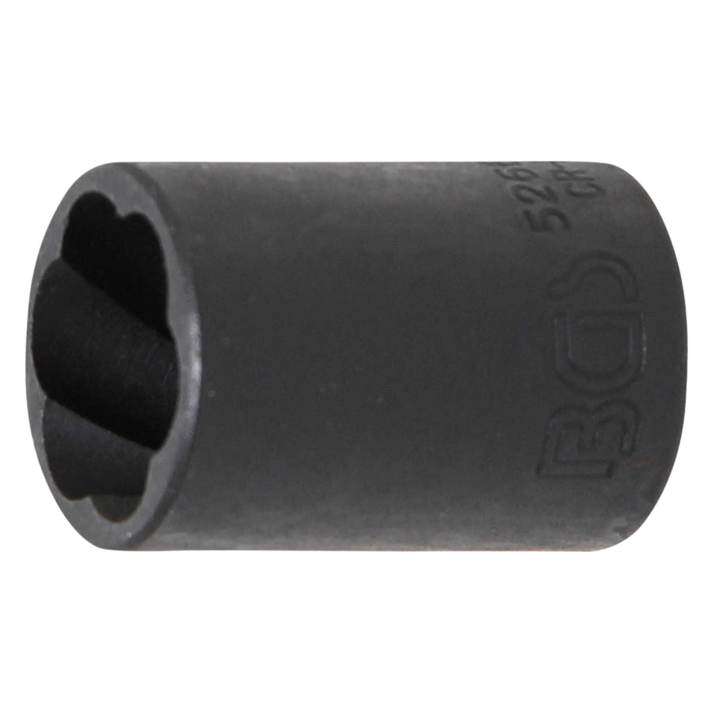 BGS Spiral-Profil-Steckschlüssel-Einsatz / Schraubenausdreher | Antrieb Innenvierkant 12,5 mm (1/2")... (5266-17)