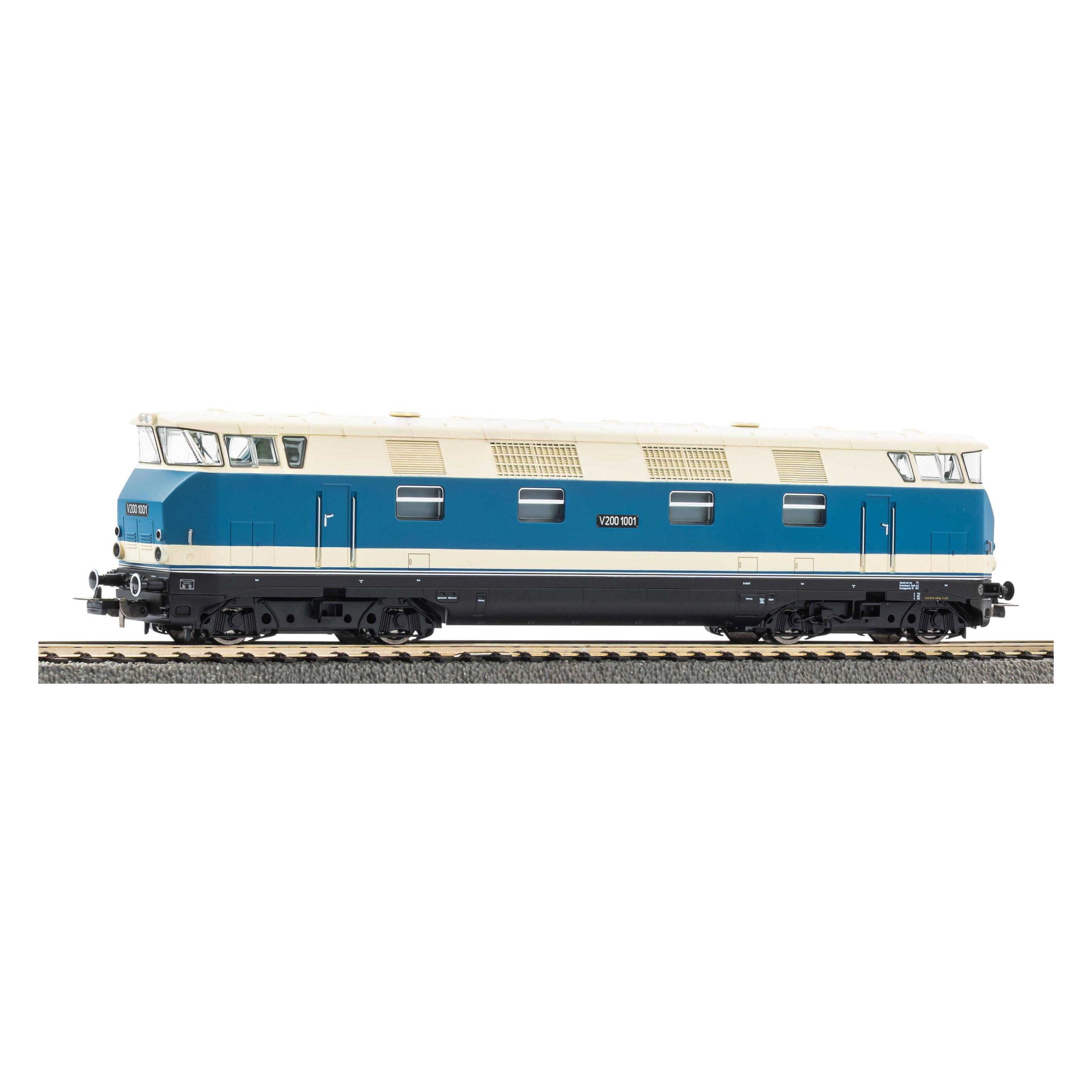 Piko Diesellok BR V200 1001 DR Ep III Messe Leipzig DC (Spur H0) (52584)