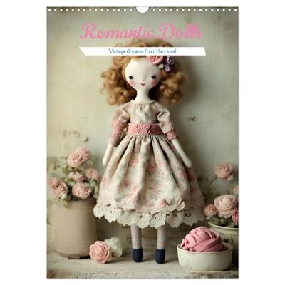 Romantic Dolls (Wall Calendar 2027 DIN A3 portrait), CALVENDO 12 Month Wall Calendar