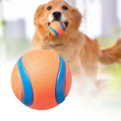 Inspired Finds Elastic Dog Toy Ball Interactive Fetch And Teeth Grinding Jumping Ball For Pets small 1 Pcs