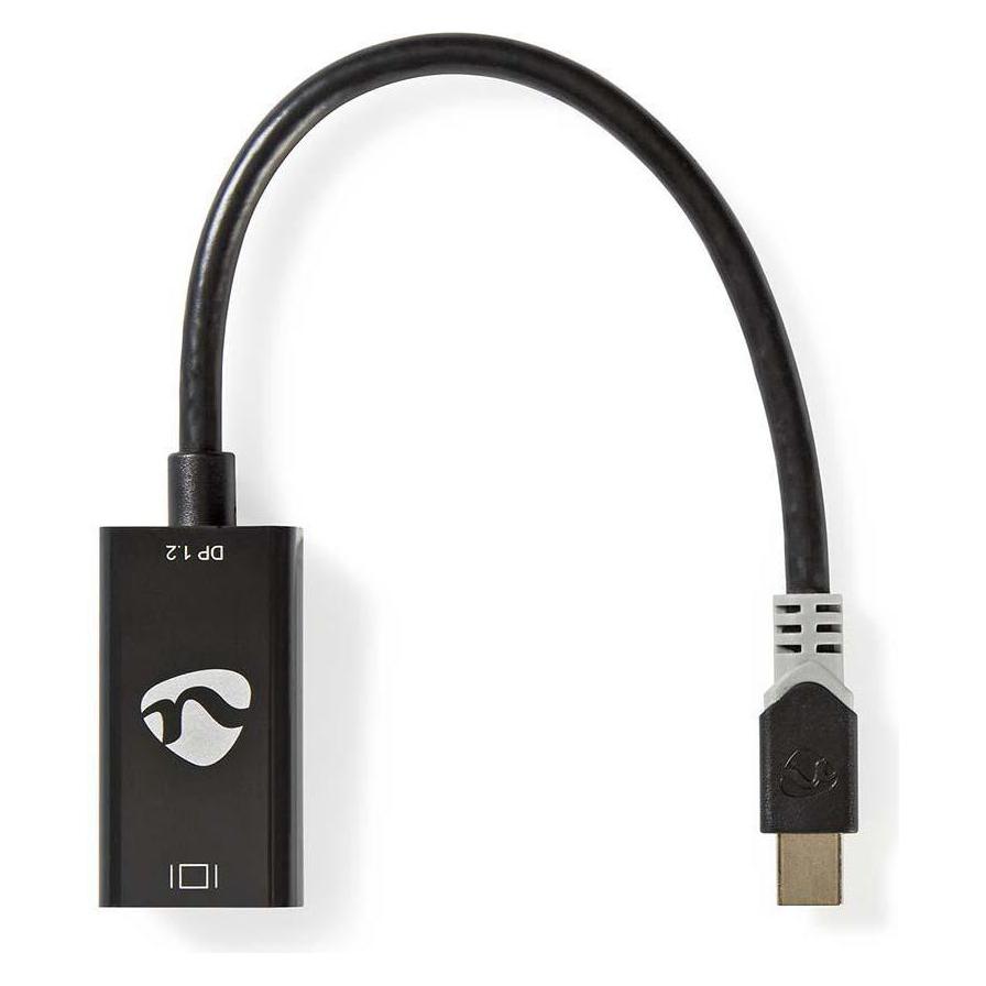 Nedis Mini Displayport-Kabel DisplayPort 1.2 Mini DisplayPort Stecker HDMIT Ausgang 21.6 Gbps Vergol (0.20 m) (CCBW37650AT02)