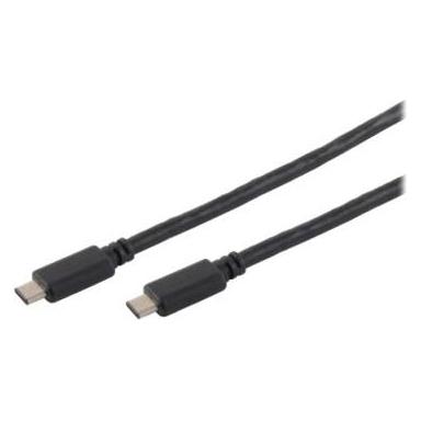 Exertis Connect USB Kabel, 3.1, C-Stecker (1 m, USB 3.2 Gen 2, 60 W) (39905501)