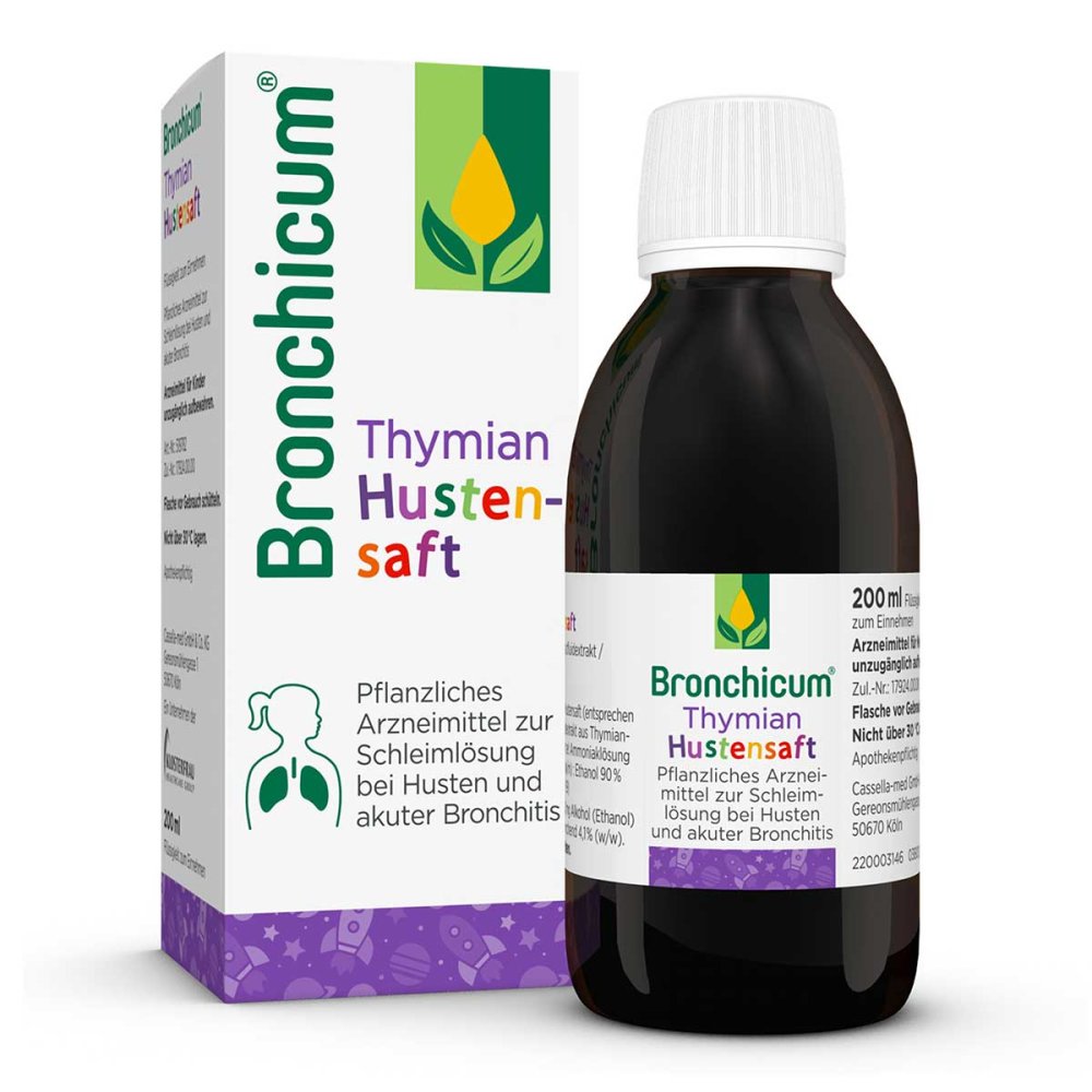 MCM KLOSTERFRAU Vertr. GmbH Bronchicum Thymian Hustensaft 16699002