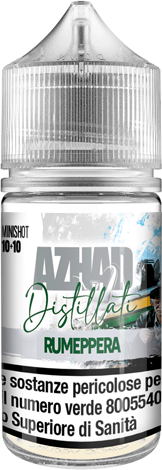 Azhad's Elixirs Rum E Pera Distillati Aroma Mini Shot 10ml Tabacco Cavendish Pera