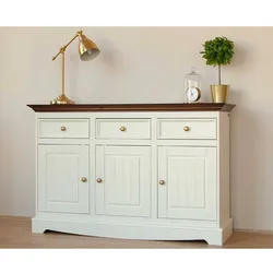 Sideboard Kommode in Weiß 130 cm breit