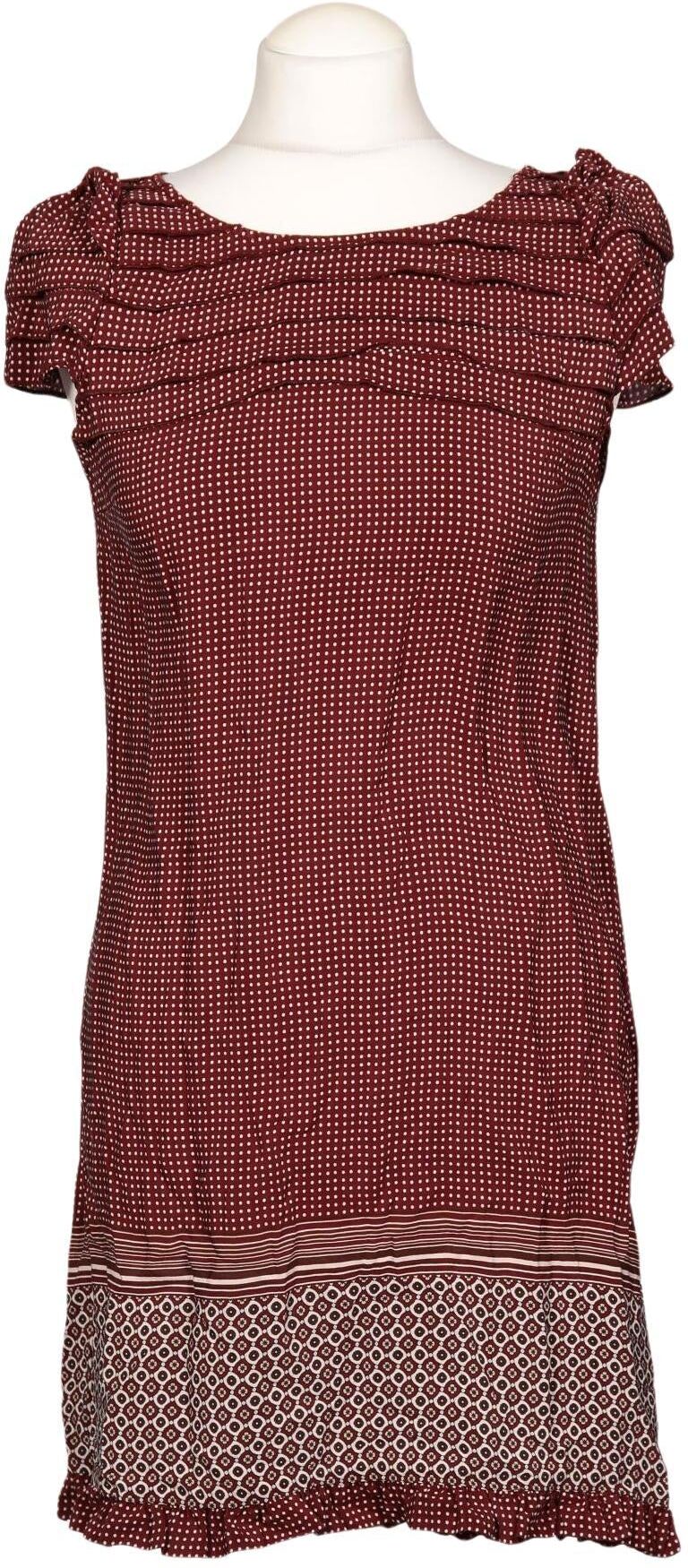 Massimo Dutti Damen Kleid, Mehrfarbig, Gr. M, Seide - Second Hand