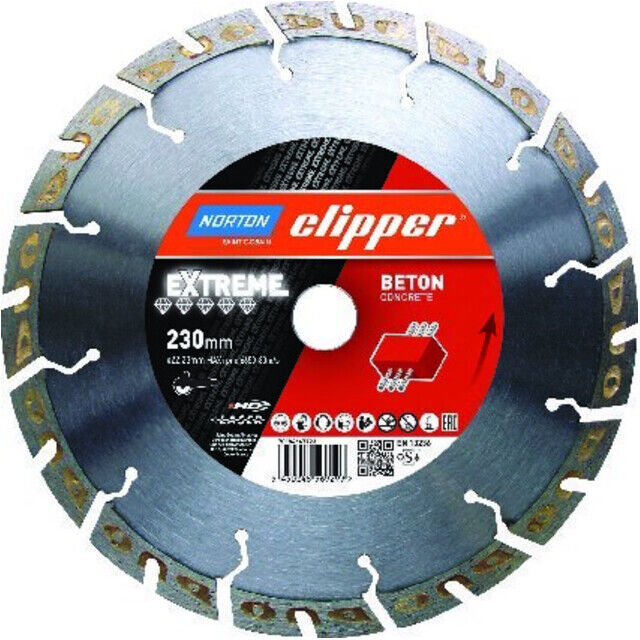 CLIPPER Disque diamanté Extreme béton 350 x 25,4 mm ; Saint-Gobain (70184647790)