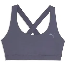 PUMA Damen Fitness / Workout BH BH Da CLOUDSPUN BRA - MID, Größe XL in Grau Grau