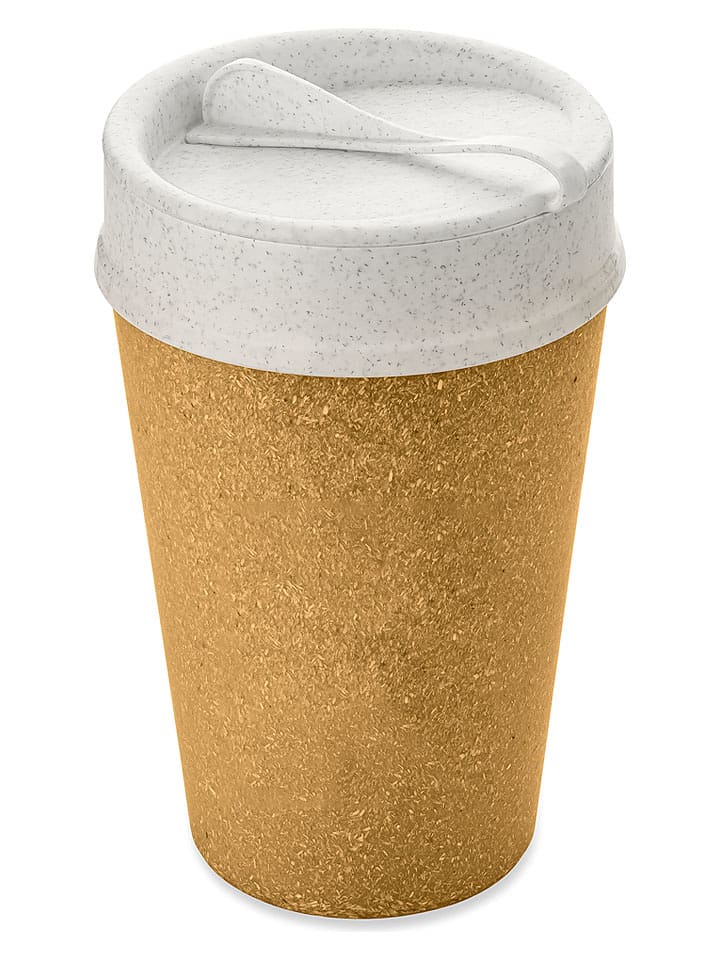 koziol Kaffeebecher in Gelb - 400 ml - onesize