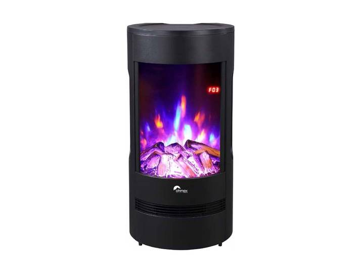 Ohmex HET-2619WIFI Kaminofen Schwarz