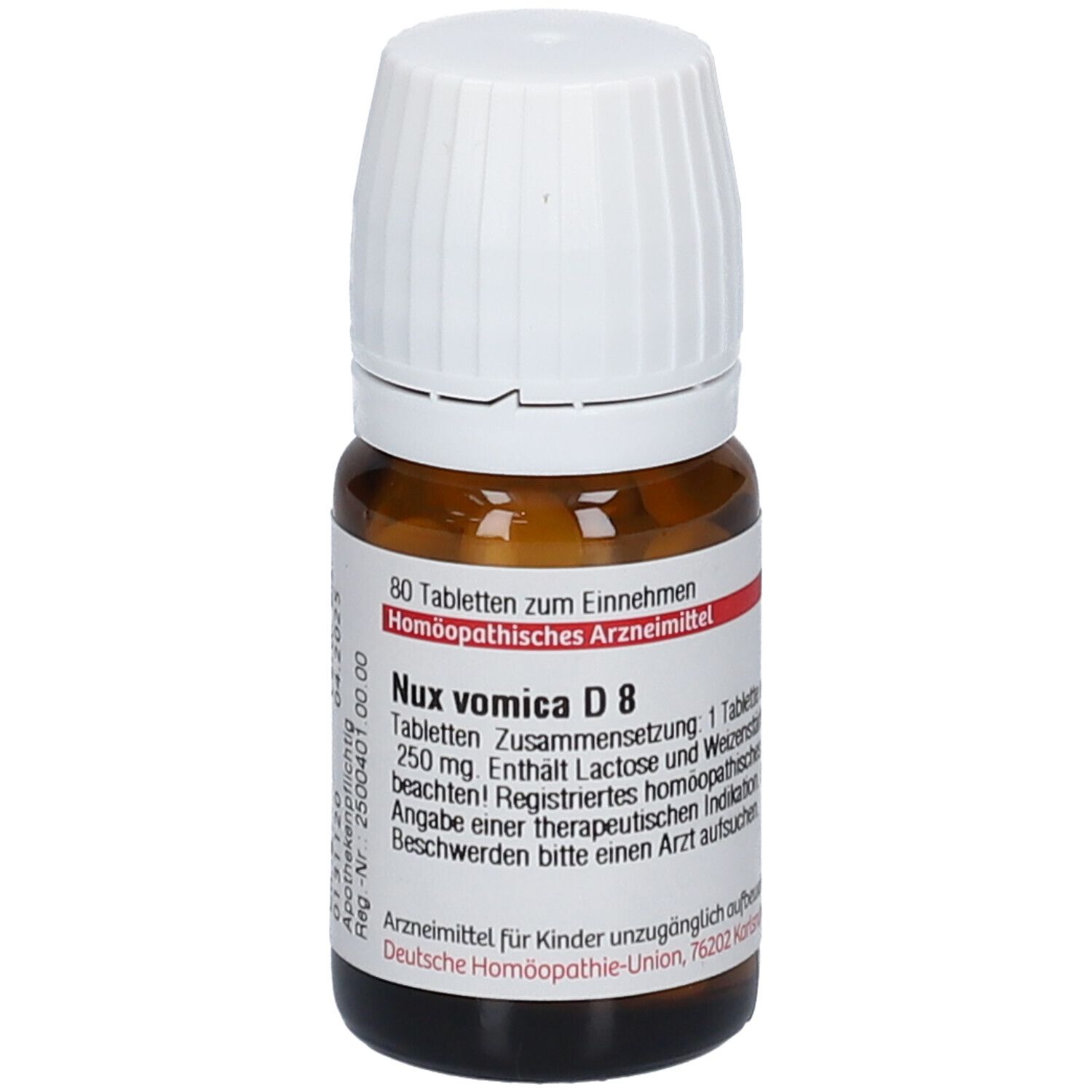 NUX Vomica D 8 Tabletten 80 St