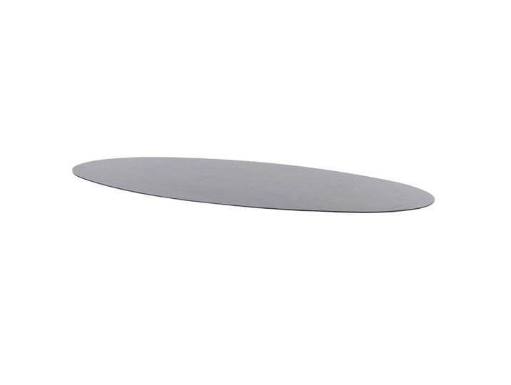 4Seasons Privada HPL Tisch-PLATTE oval, 240x107cm antrazit