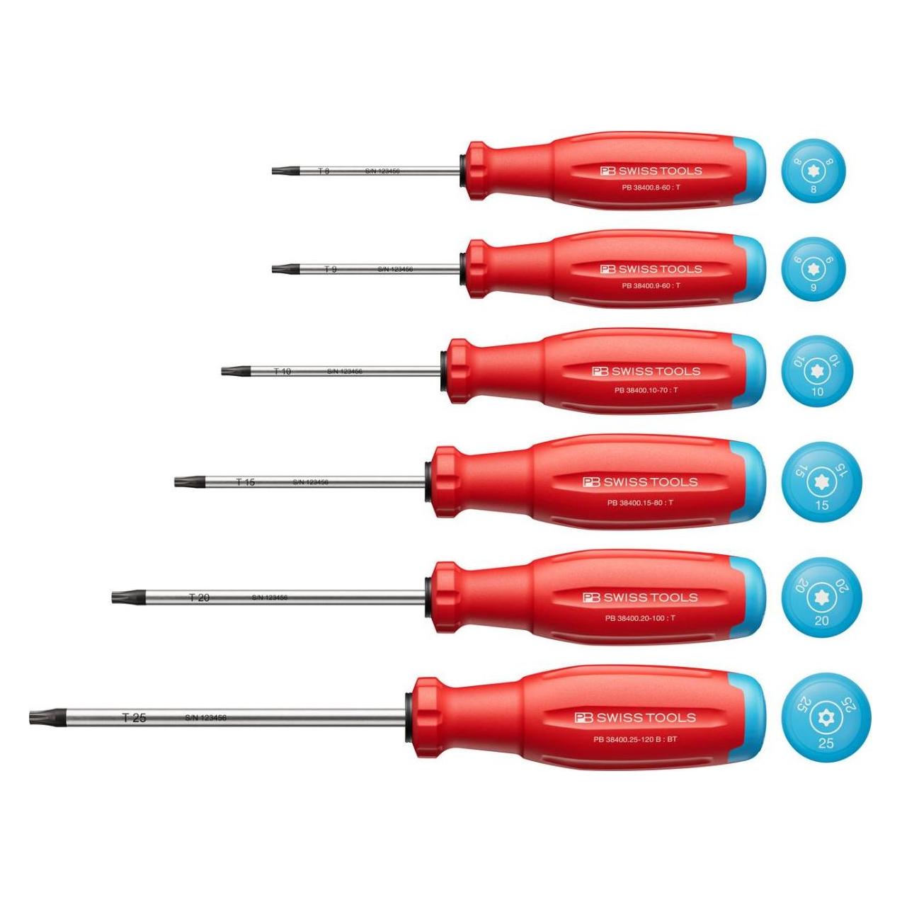 PB Swiss Tools Schraubenzieherset PB 38440 SwissGrip Evo (Set) (PB 38440.-141292.0001)