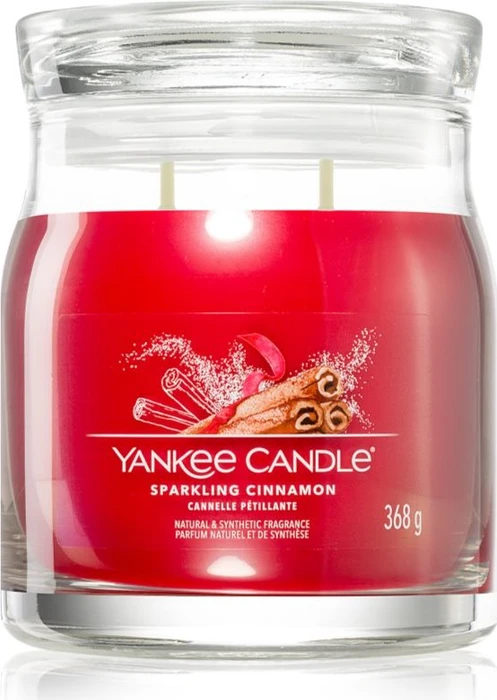 YANKEE CANDLE Signature 2-Docht Sparkling Cinnamon 368 g