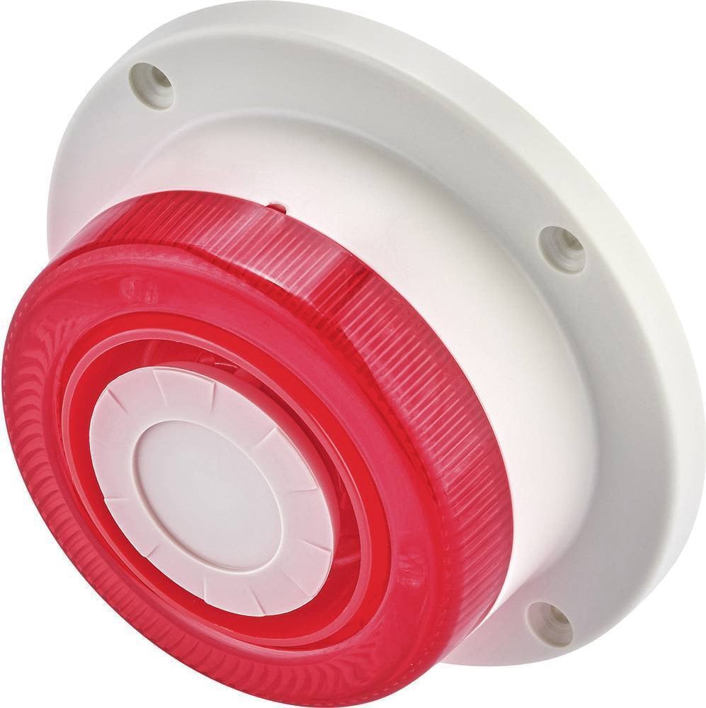 Sygonix SY-5045316 alarmsirene met flitslicht, 112 dB, voor buitengebruik