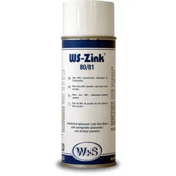 WS-Zinkspray 80/81 nach DIN EN 1461 zinkähnlich glänzend, 400ml