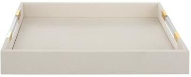 Uttermost Wessex Shagreen Tray - 19 W x 2.625 H x 13.875 D (inches)