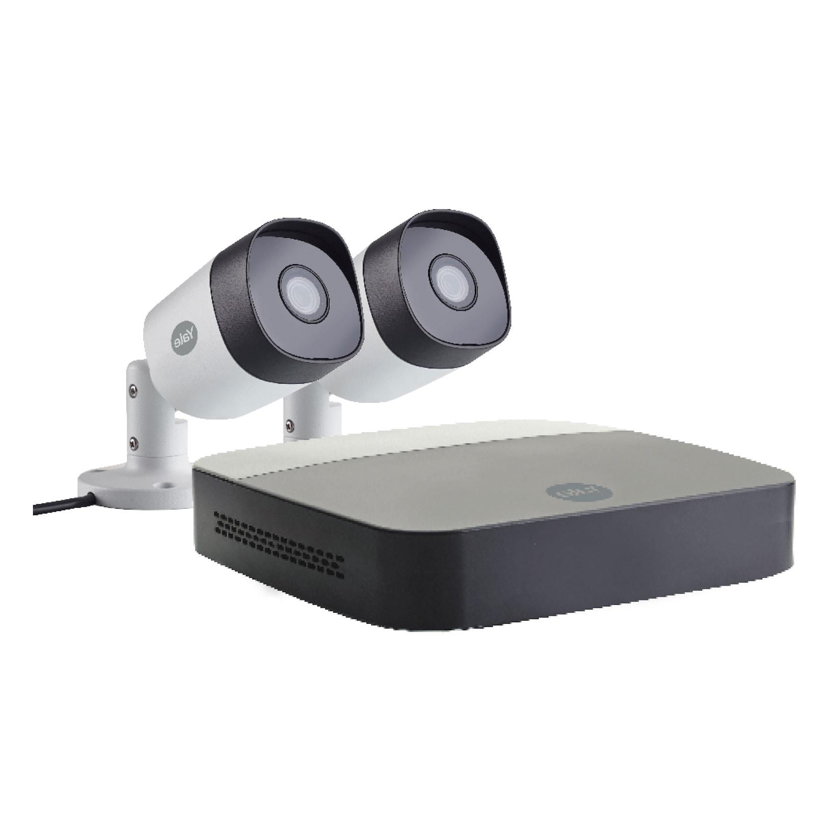 Yale Smart Home CCTV Kit mit 2 Full HD Outdoor Cameras (Weiß)