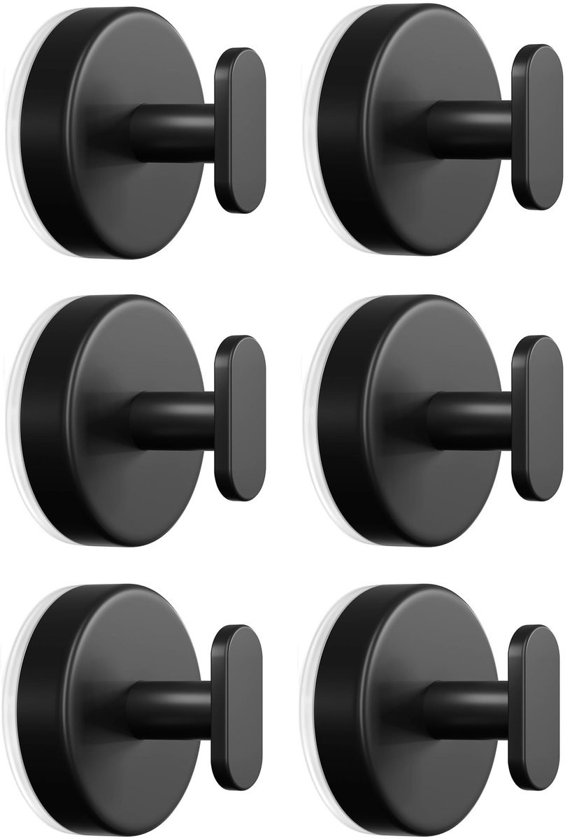 Omgoods Extra Sterke Zuignaphaakjes Waterdicht - 6 Stuks