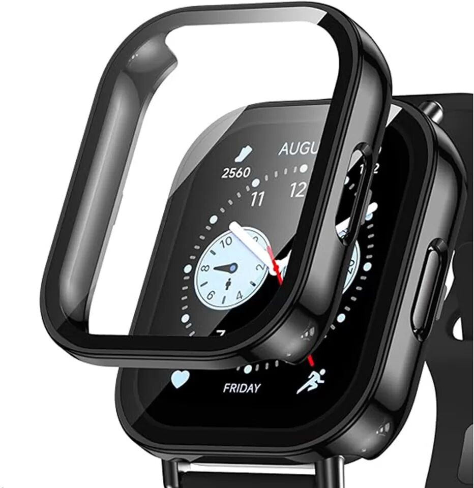 INF Coque de protection pour Redmi Watch 5 Active - Coque intégrale noire