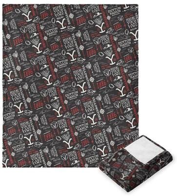 Yellowstone Holiday Silk Touch Throw Blanket