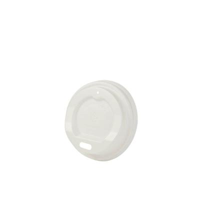 greenbox - CPLA-Deckel Ø 62 mm, weiß, Trinköffnung, 50 St.