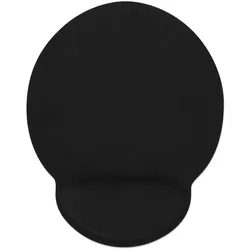 Manhattan Mauspad mit Handgelenkauflage, schwarz