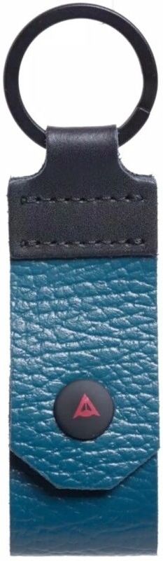 Portachiavi Dainese PIN LEATHER Blu taglia unica
