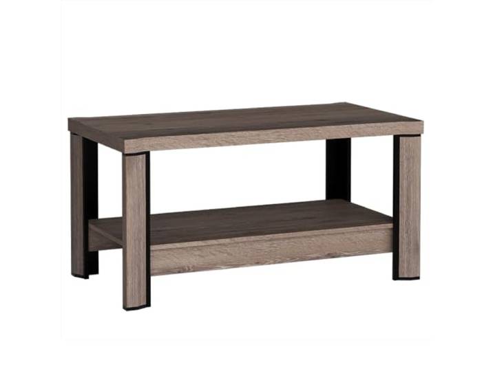 Lomadox Couchtisch Sofatisch 120cm in Trüffel Eiche
