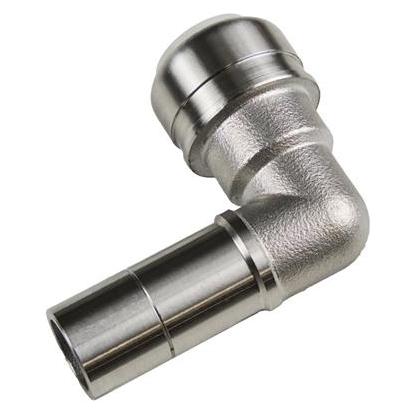 Roth Quickpush Vinkel 15 mm M/N, Rustfri (Winkelverbindung) (10596371)