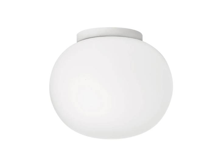 Flos - Mini Glo-Ball Wand- und Deckenleuchte Ø 11,2 cm, weiss