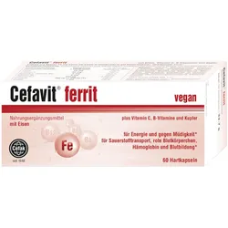 Cefavit ferrit 60 St Hartkapseln