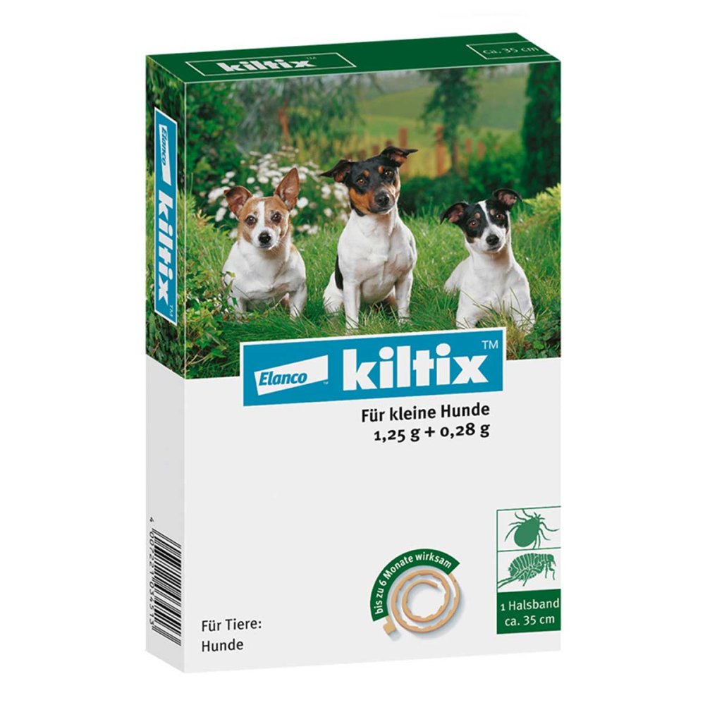 Elanco Deutschland GmbH Kiltix Halsband für kleine Hunde gegen Zecken und Flöhe 07220928