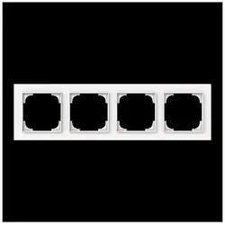 Busch-Jaeger Abdeckrahmen 4-fach 1724-44M 2CKA001754A4862