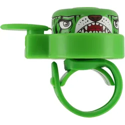 CRAZY SAFETY Tiger Fahrradklingel Kinder 3999 - green