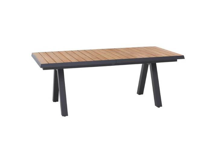 Siena Garden Tirana Ausziehtisch 200/260x100cm Aluminium/Teak