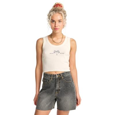Tanktop BILLABONG "Grab Some Shade", Damen, Gr. L, weiß, Obermaterial: 100% Baumwolle., Tops Tanktop