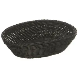 APS Korb, oval/ Brot-/ Obstkorb25 x 19 cm, H: 6,5 cm