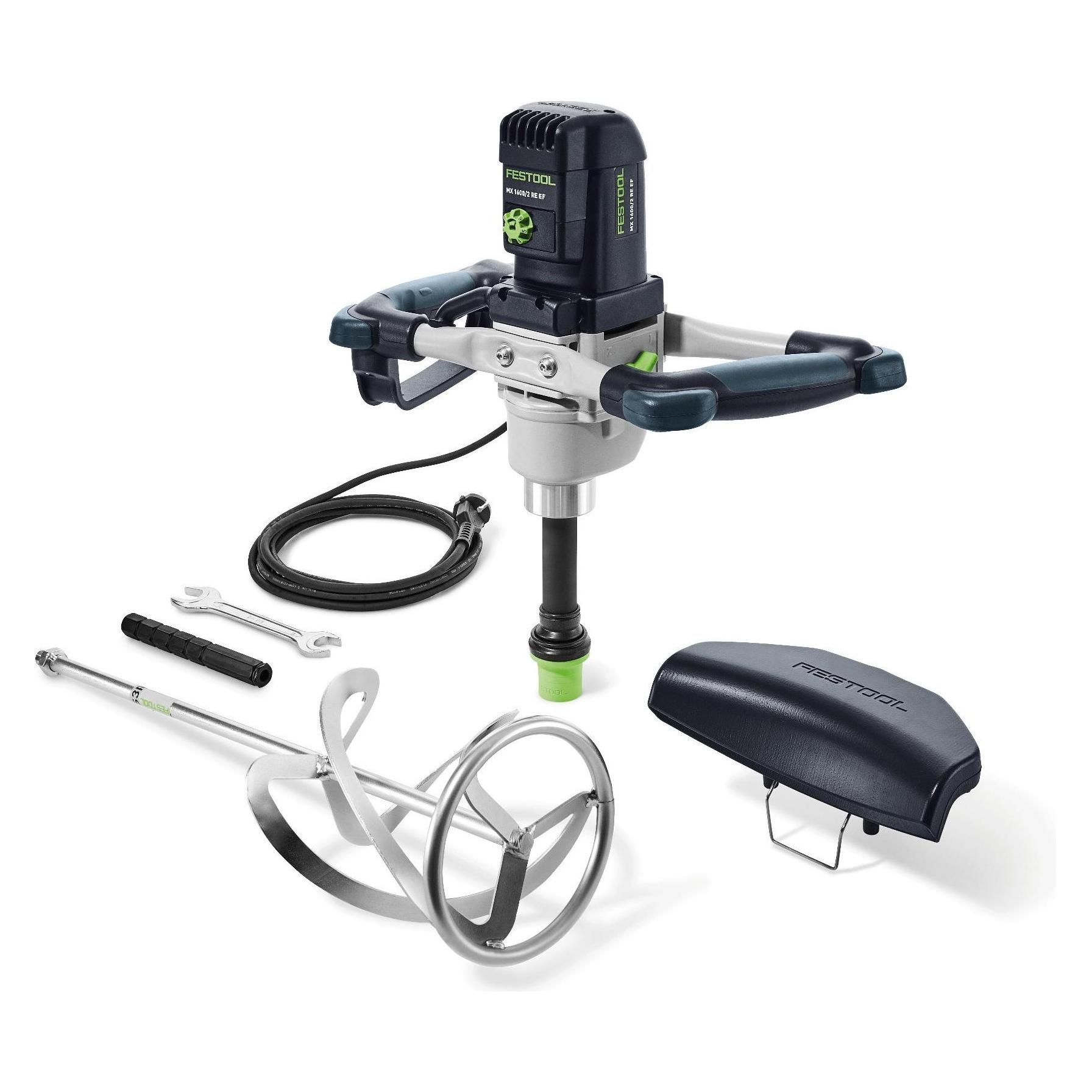 Festool MX 1600/2 RE EF HS3R Mengmachine - 1500W - 160mm (Farbrührer + Mörtelrührer) (575818)