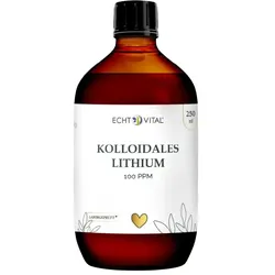Kolloidales Lithium - 100 ppm (250 ml) - Echt Vital