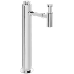 VitrA Plural Stand-Zu-/Ablaufsystem A45161 chrom, hoch, für Waschtisch-Unterbau