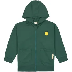 Lässig Sweatjacke mit Kapuze Little Gang, gruen, 86