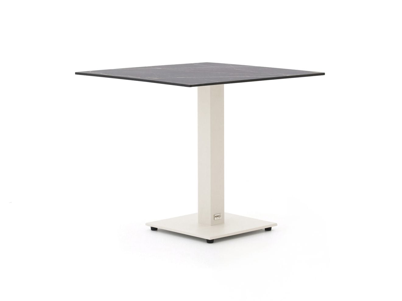 Forza Furniture Tuineettafel Forza Vierkant HPL Kunststof 80 x 80 cm