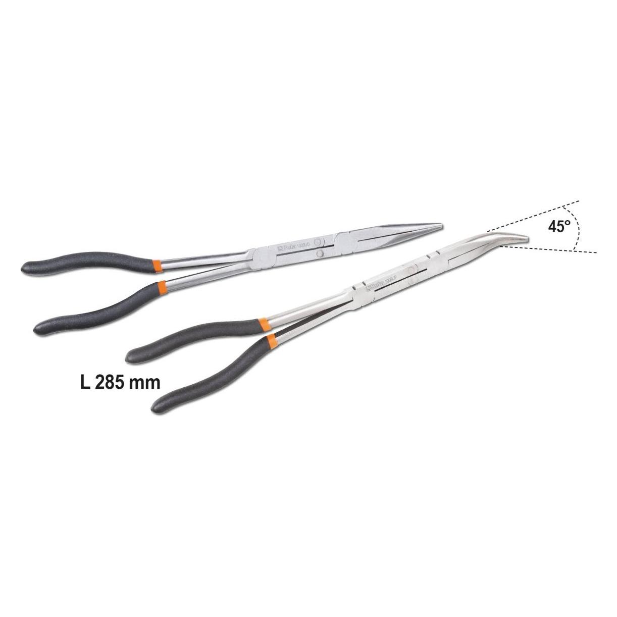 Beta Tools Beta 010090060 1009L/DP-S2 Extra lange Biegezange mit doppelt wirkendem Gelenk 2 St. (300 mm) (1009L-DP-S2)