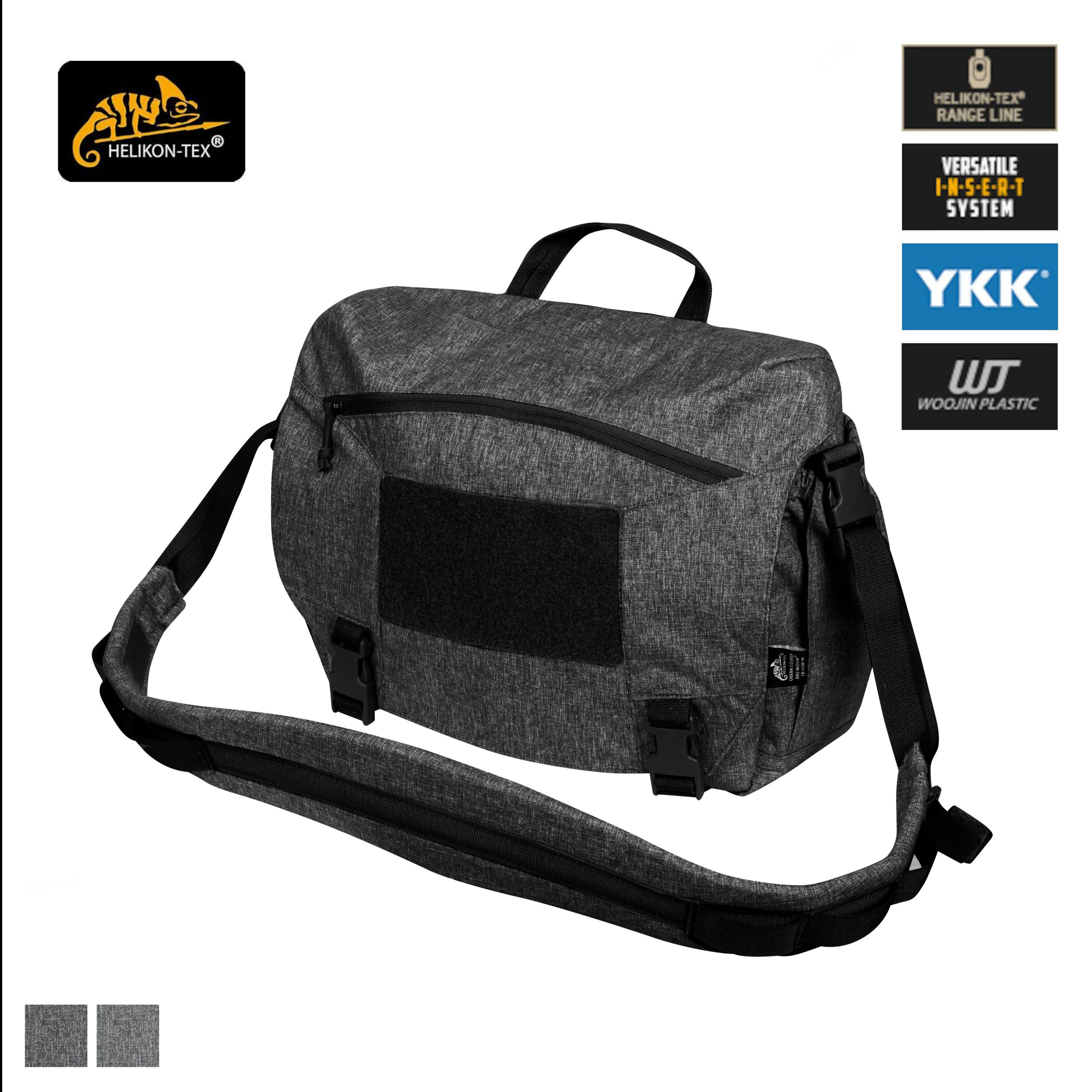 Helikon-Tex Urban Courier Bag Medium - Nylon - In mehreren Varianten erhältlich, Farbe:Melange Grey